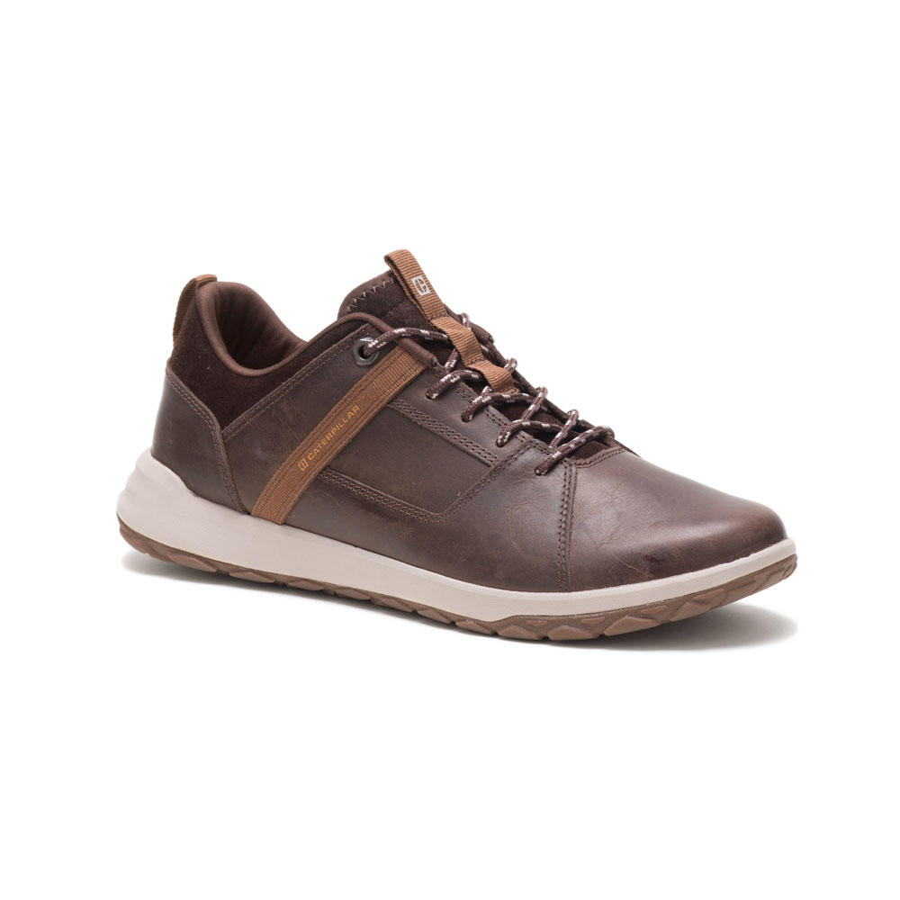 Caterpillar Quest Mod - Mens Casual Shoes - Coffee - NZ (528SRIFYT)